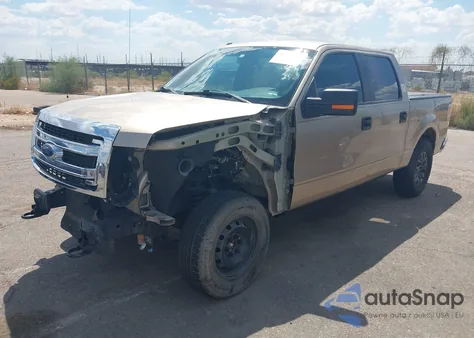 2014 Ford F-150 Xlt из США, поврежденный, VIN 1FTFW1EF4EKD75302